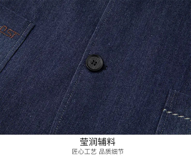 El nuevo traje casual de 2025 es una elegante chaqueta de traje informal de negocios de estilo británico, fresca y versátil. - Edgartyh