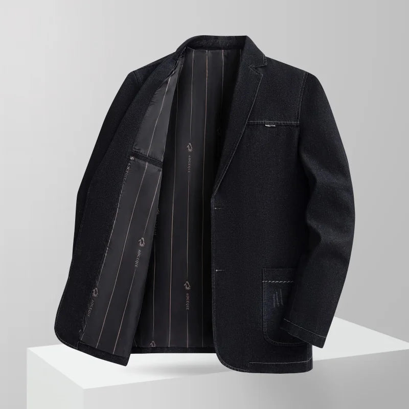 El nuevo traje casual de 2025 es una elegante chaqueta de traje informal de negocios de estilo británico, fresca y versátil. - Edgartyh