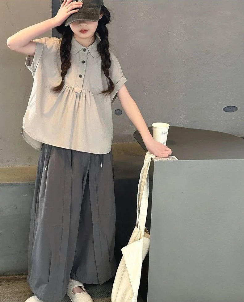 Ropa para niños niñas de 8 a 10 años niña primaria 2025 conjunto de verano para niños Top para niñas sudadera chándal camisetas disfraz - Edgartyh