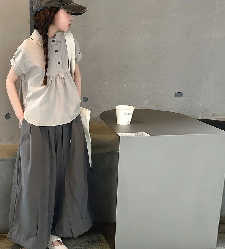 Ropa para niños niñas de 8 a 10 años niña primaria 2025 conjunto de verano para niños Top para niñas sudadera chándal camisetas disfraz - Edgartyh