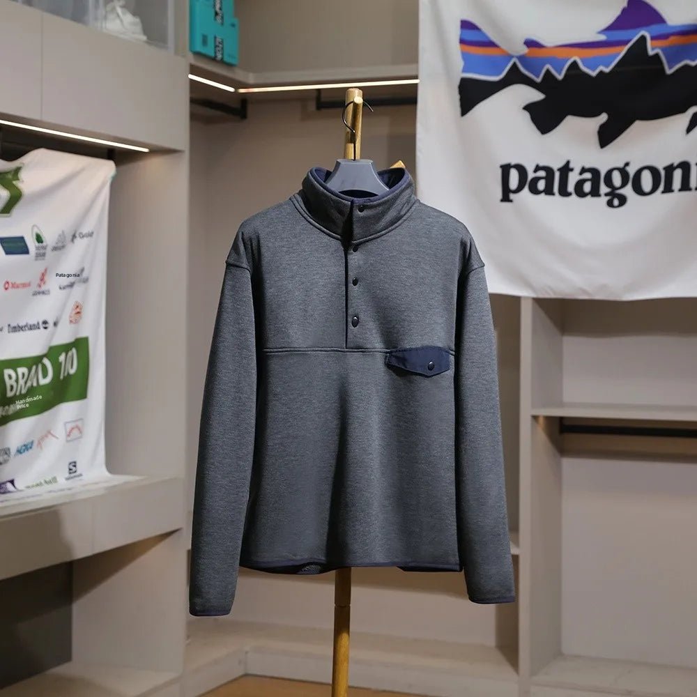 Sudadera con capucha de forro polar grueso, cálida y pesada, unisex, para otoño e invierno, estilo outdoor con cuello y medio... - Edgartyh