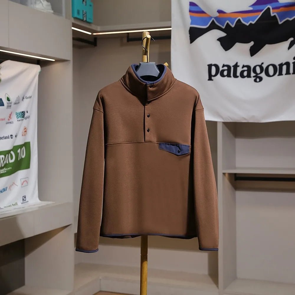 Sudadera con capucha de forro polar grueso, cálida y pesada, unisex, para otoño e invierno, estilo outdoor con cuello y medio... - Edgartyh