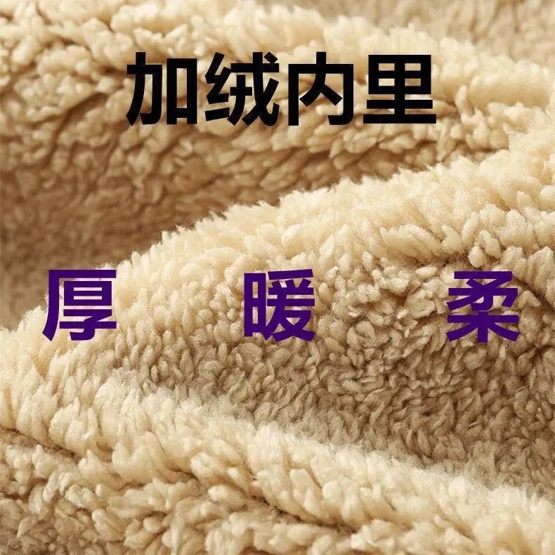 Sudadera con capucha y cremallera para hombre, suéter cálido de lana, Color sólido, invierno, novedad de 2024 - Edgartyh